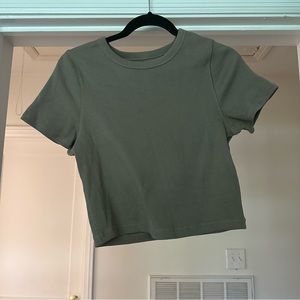 Everlane ribbed tee